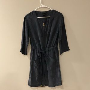 Marc by Marc Jacobs Washed-Silk Zip Dress